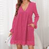 * Clothing | Top 10 Camisa Rose Eyelet Romper-Lined A-Line Dress Women