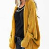 * Clothing | Coupon Camisa Yellow Dolman Open Cardigan Women