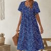 * Clothing | Buy Camisa Navy Speckle Shift Dress Women