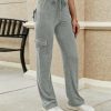 * Clothing | Coupon Camisa Gray Pocket-Accent Drawstring Lounge Pants Women