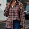 * Clothing | Best Reviews Of Camisa Pink Plaid Oversize Button-Up Women