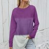 * Clothing | Deals Camisa Purple Gradient Long-Sleeve Tunic Women