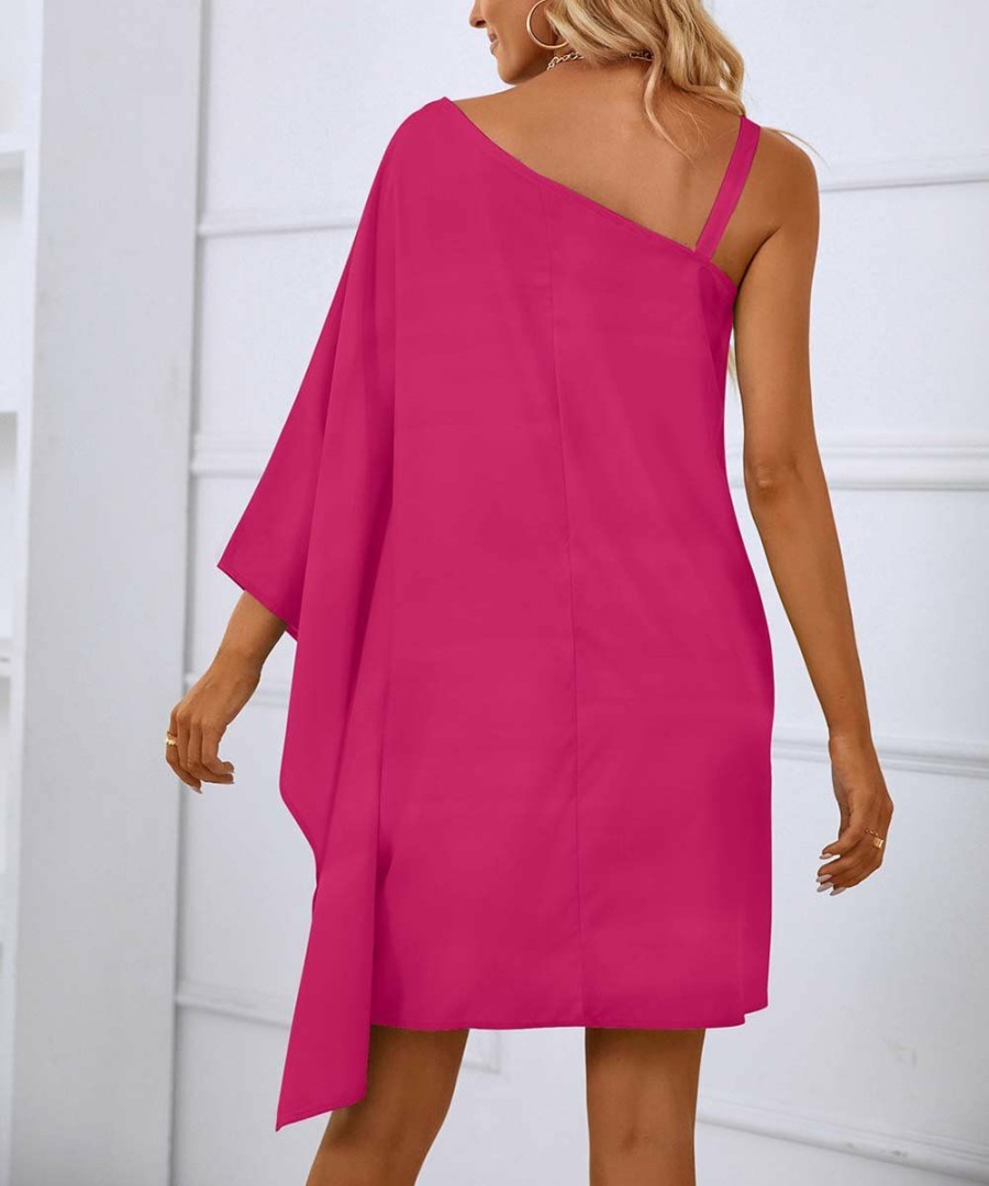 * Clothing | Coupon Camisa Rose Asymmetrical Dress Women